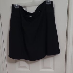 RBX Classic Black A-Line Skirt